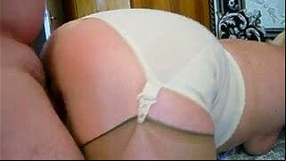 Pushuna's fucking round girdled butt