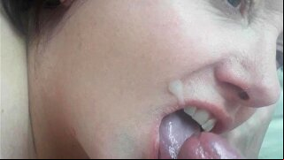 Hotwife, sucking me this time. Cum in mouth.