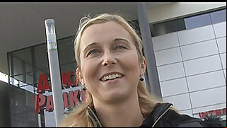 CZECH STREETS - Blonde MILF Picked up on Street